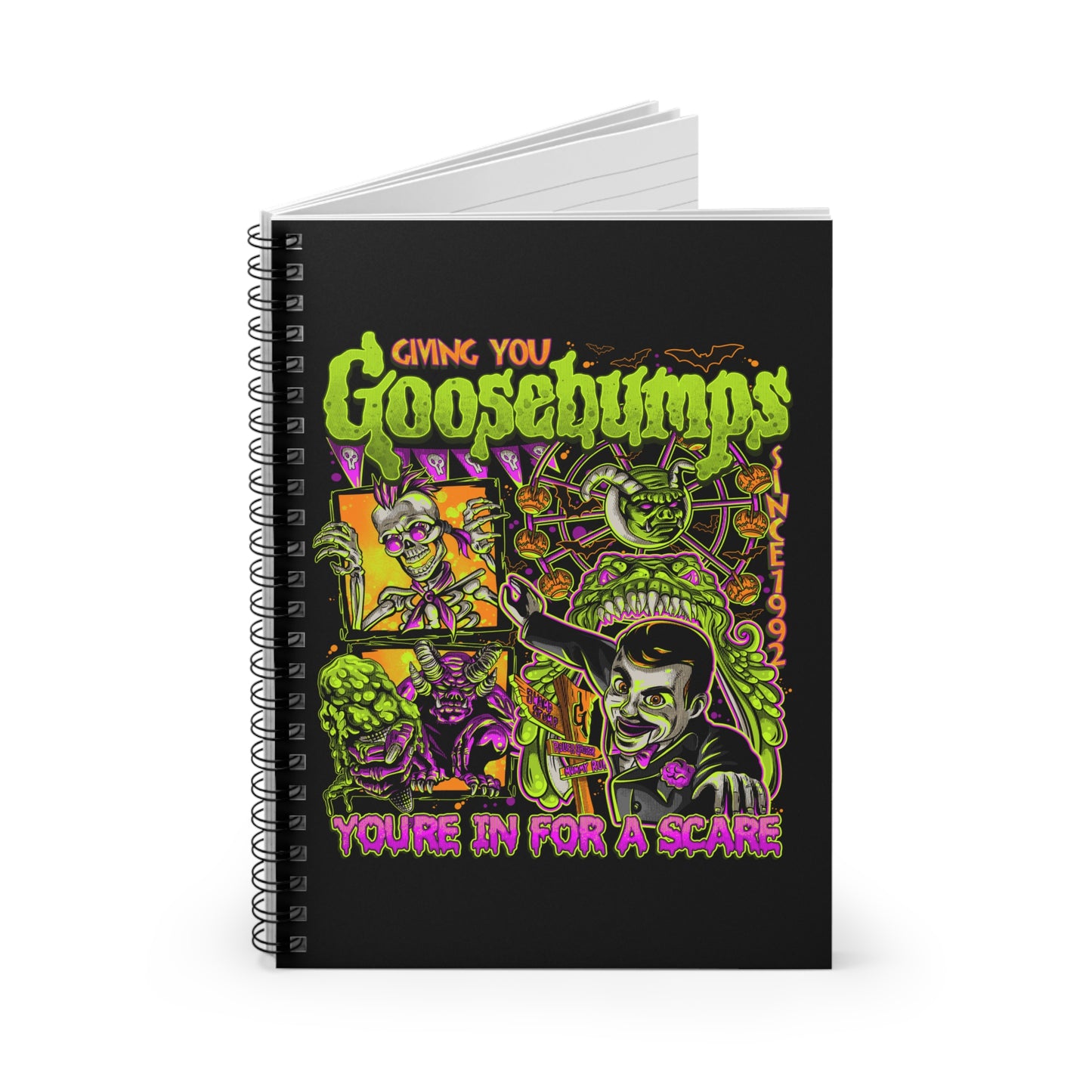Goosebumps Spiral Notebook - Ruled Line