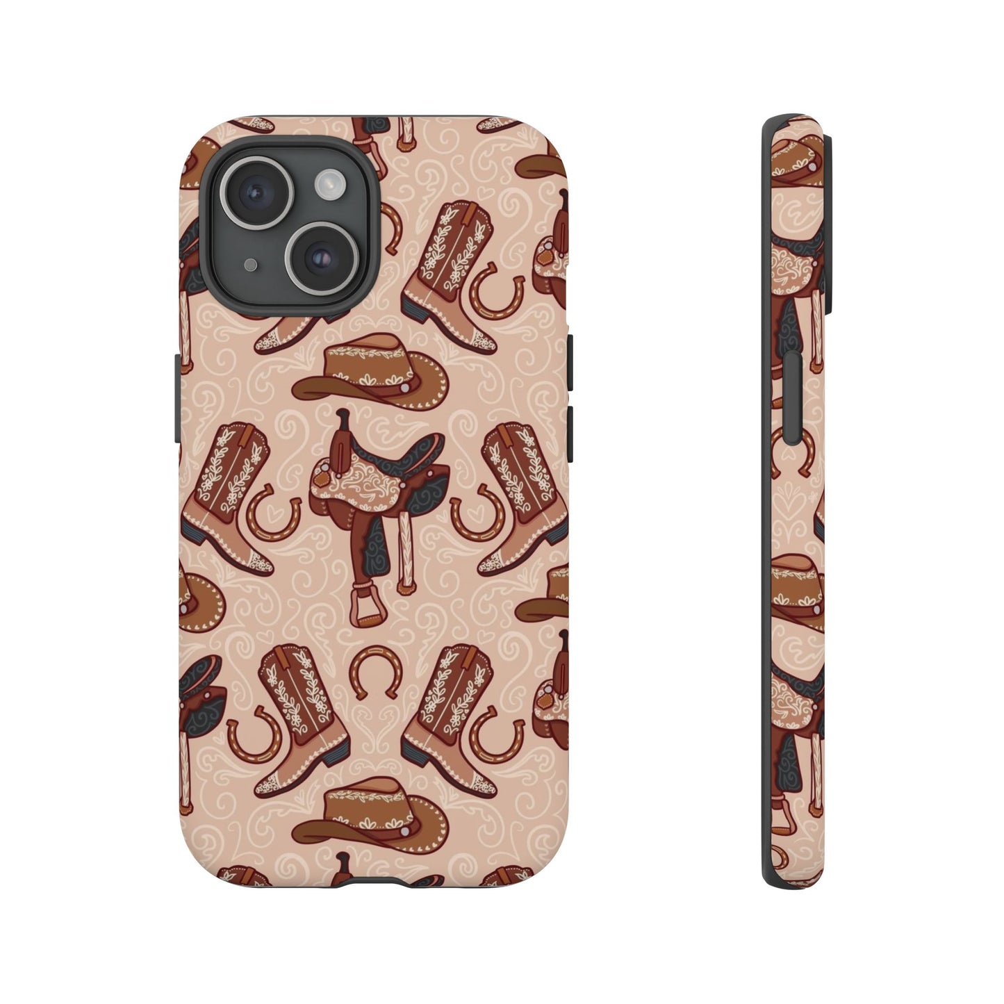 Western Cowboy Tough Phone Case