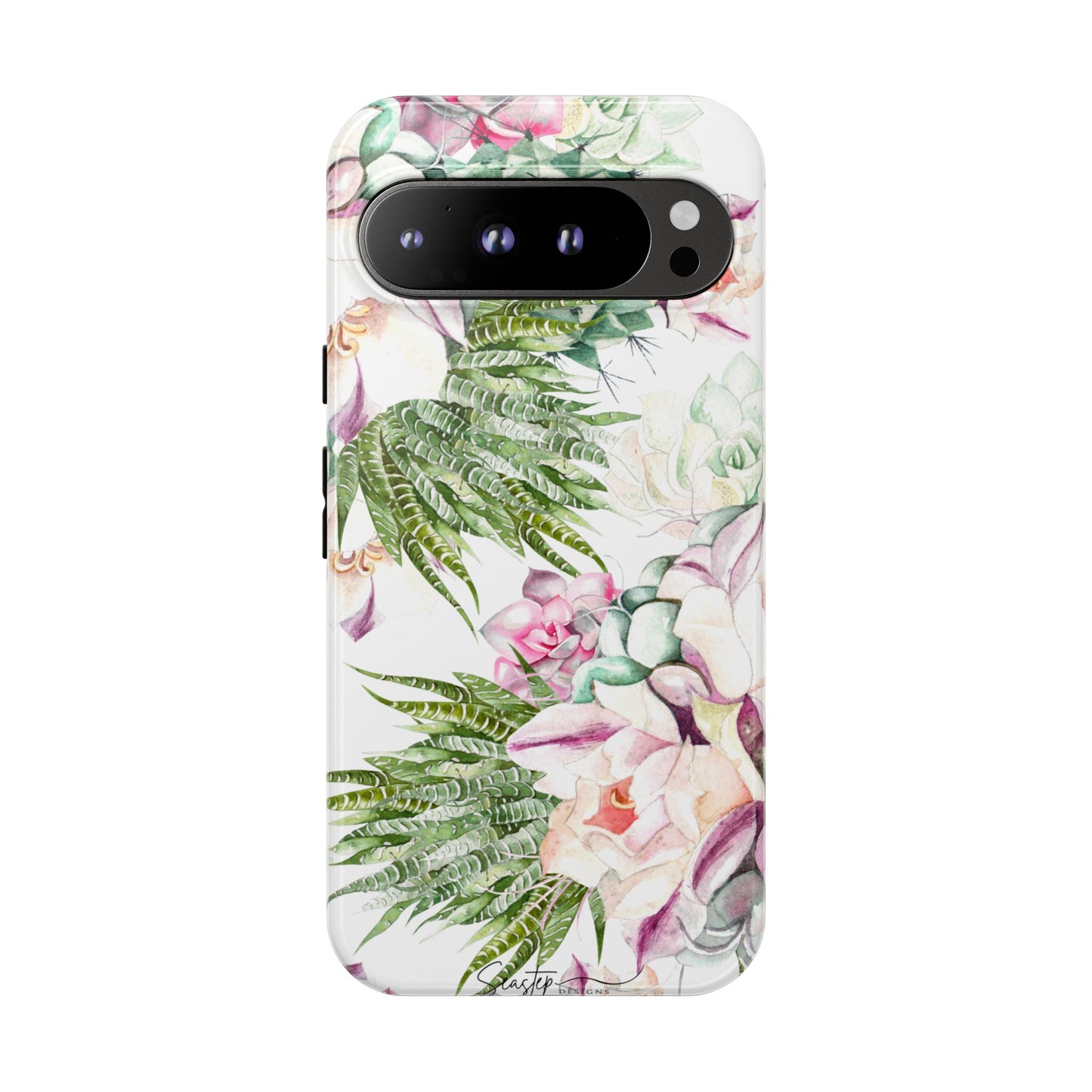 Succulent Floral Tough Phone Case