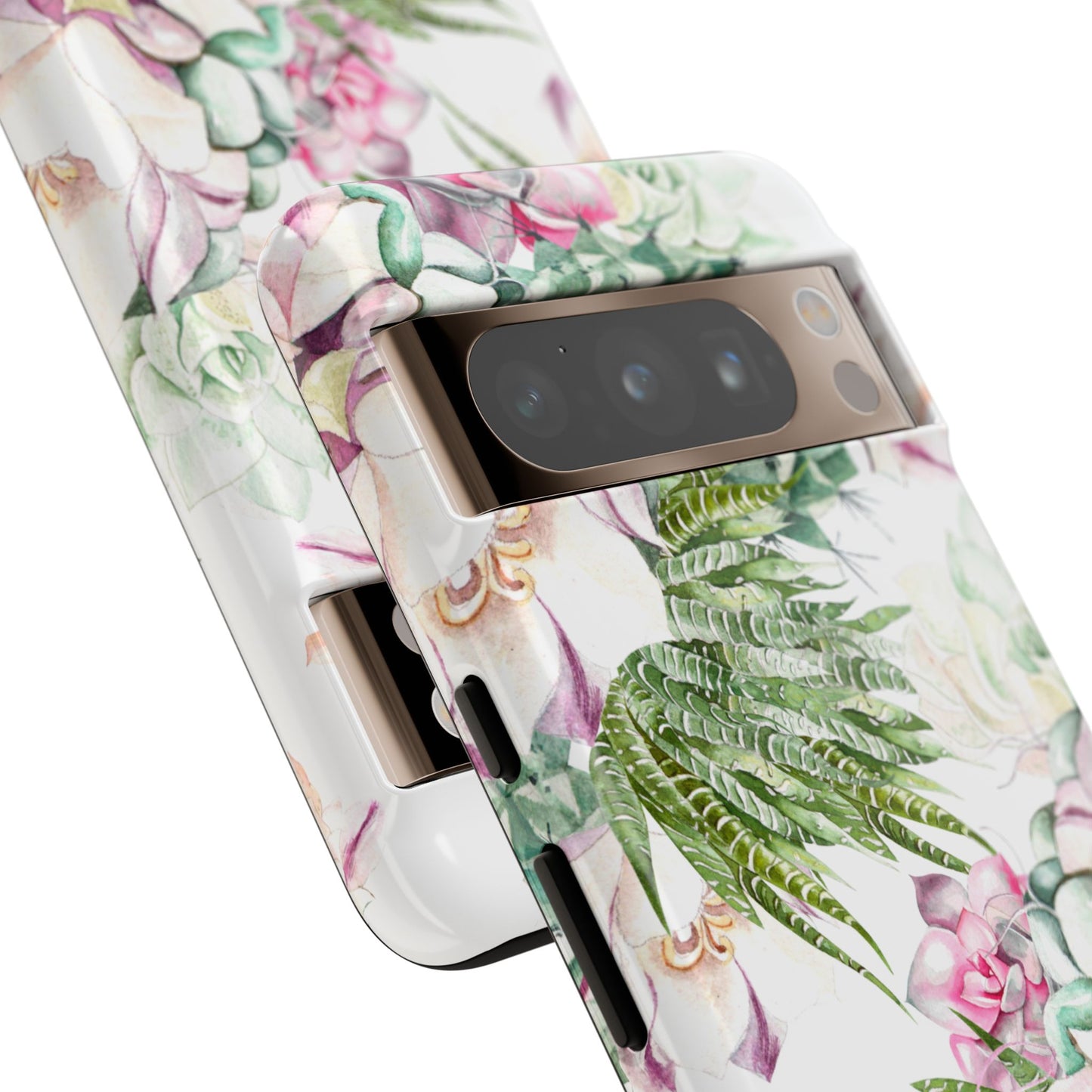 Succulent Floral Tough Phone Case