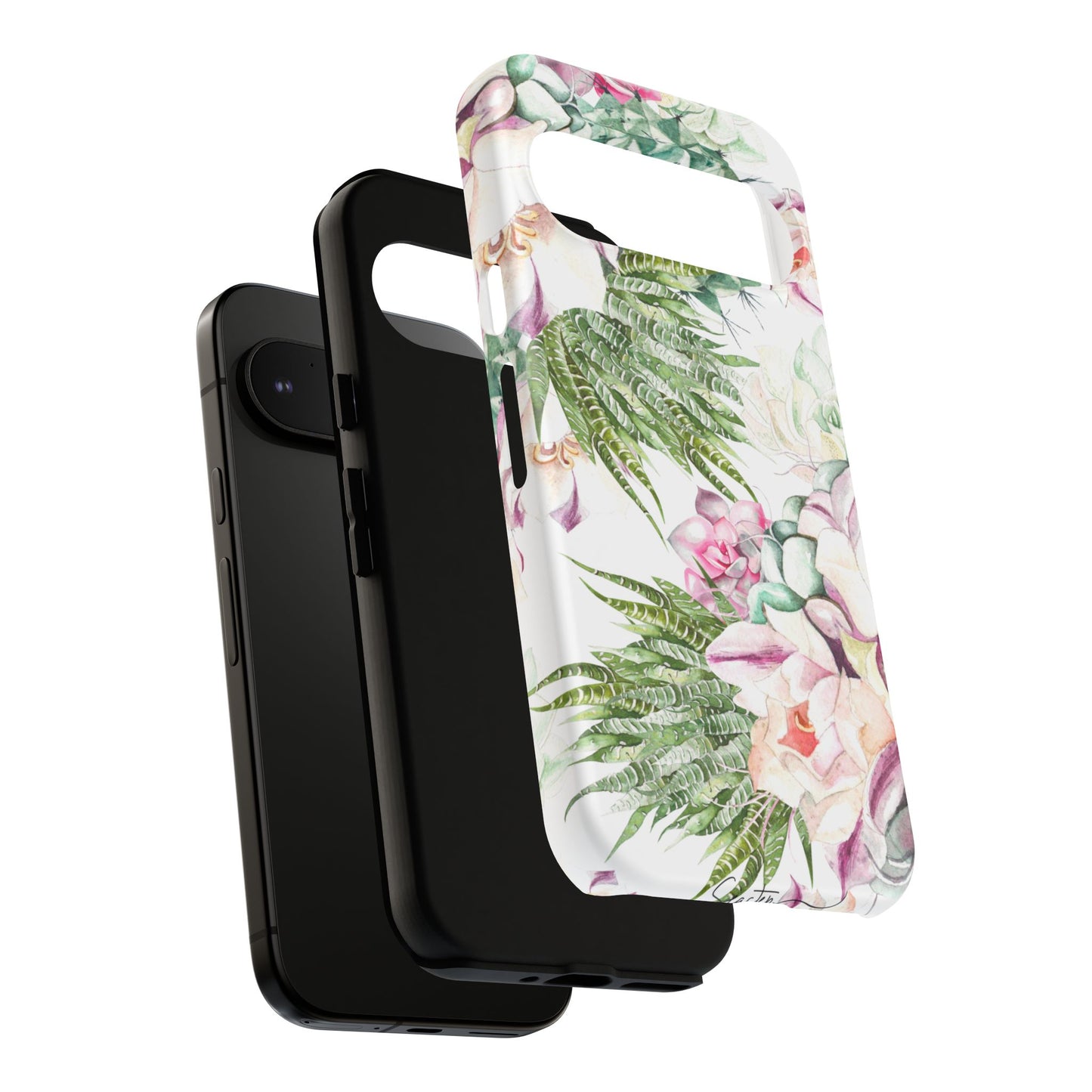 Succulent Floral Tough Phone Case