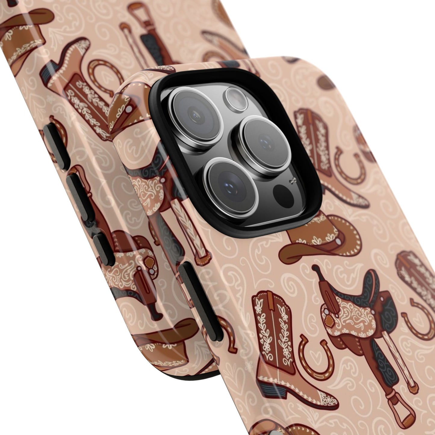 Western Cowboy Tough Phone Case
