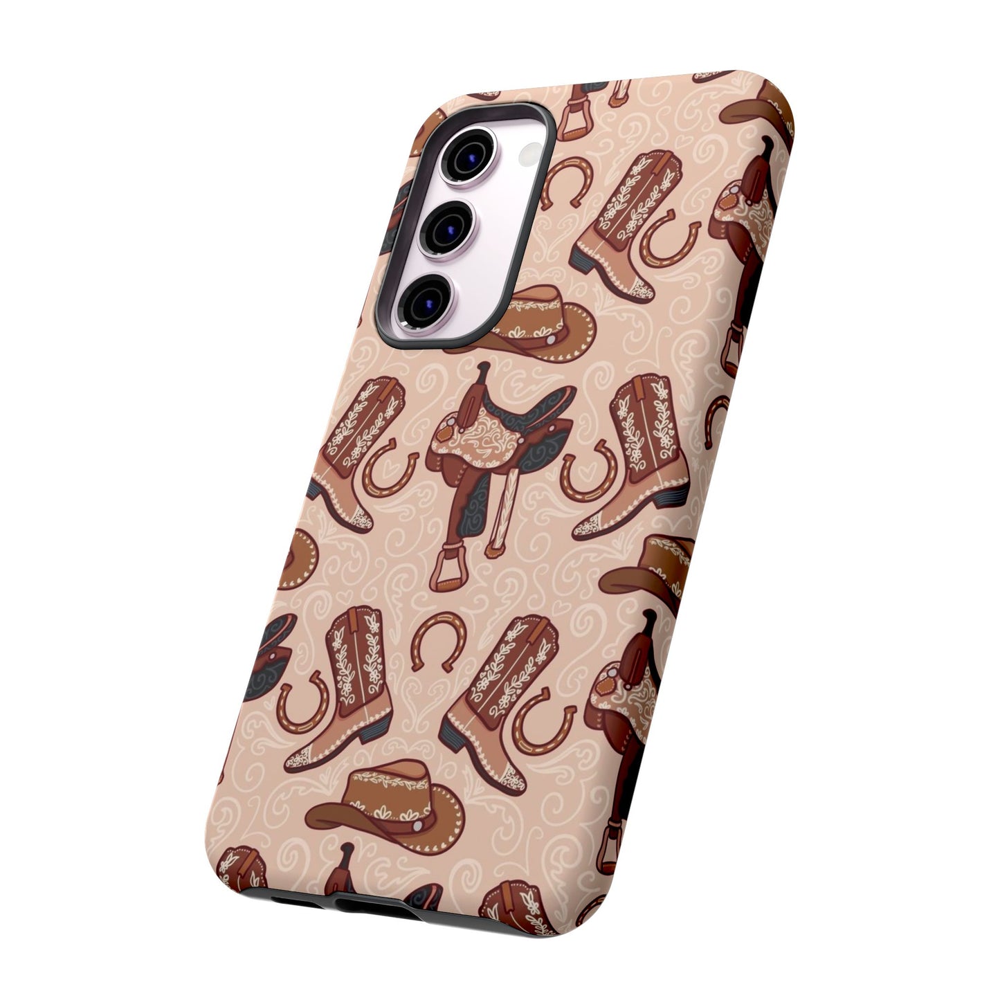 Western Cowboy Tough Phone Case