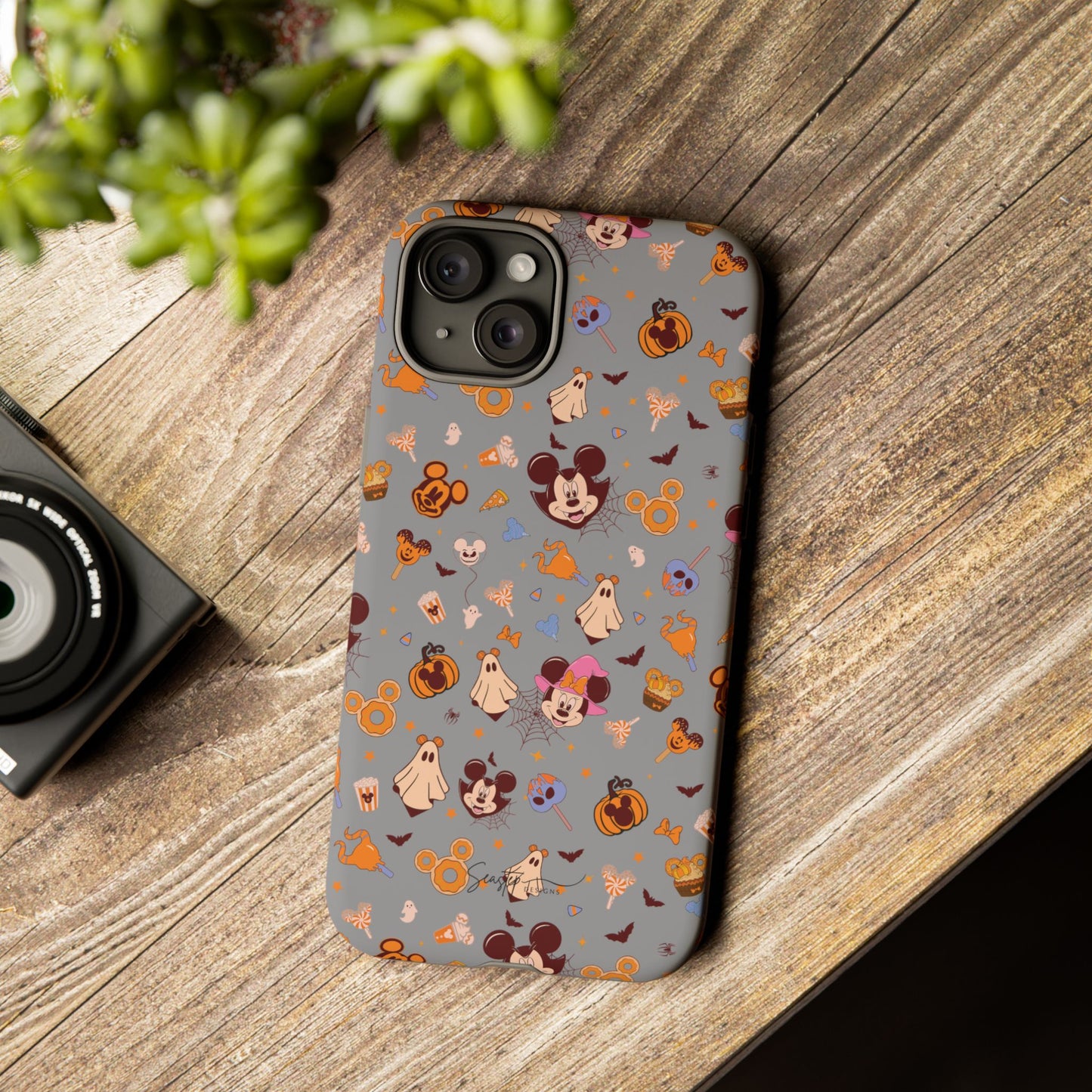 Spooky Mickey and Treats Phone Case
