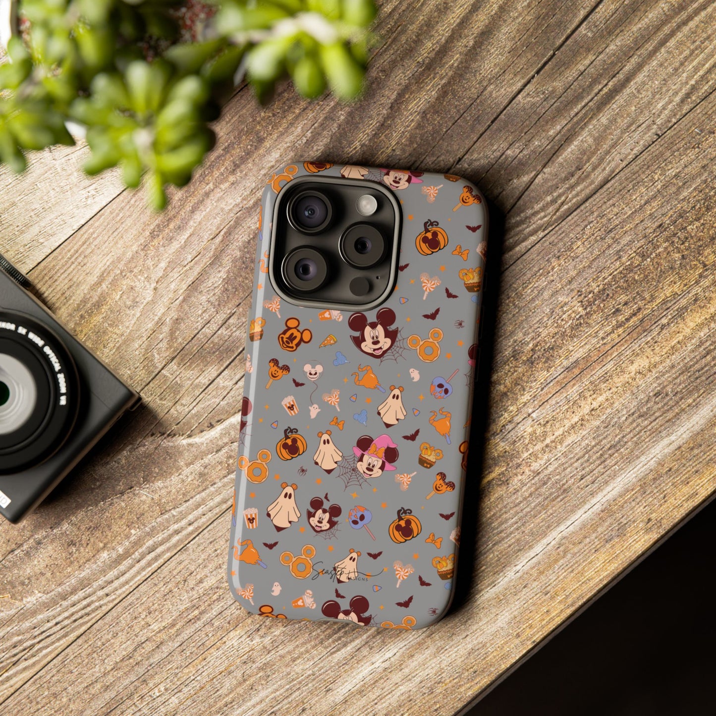 Spooky Mickey and Treats Phone Case