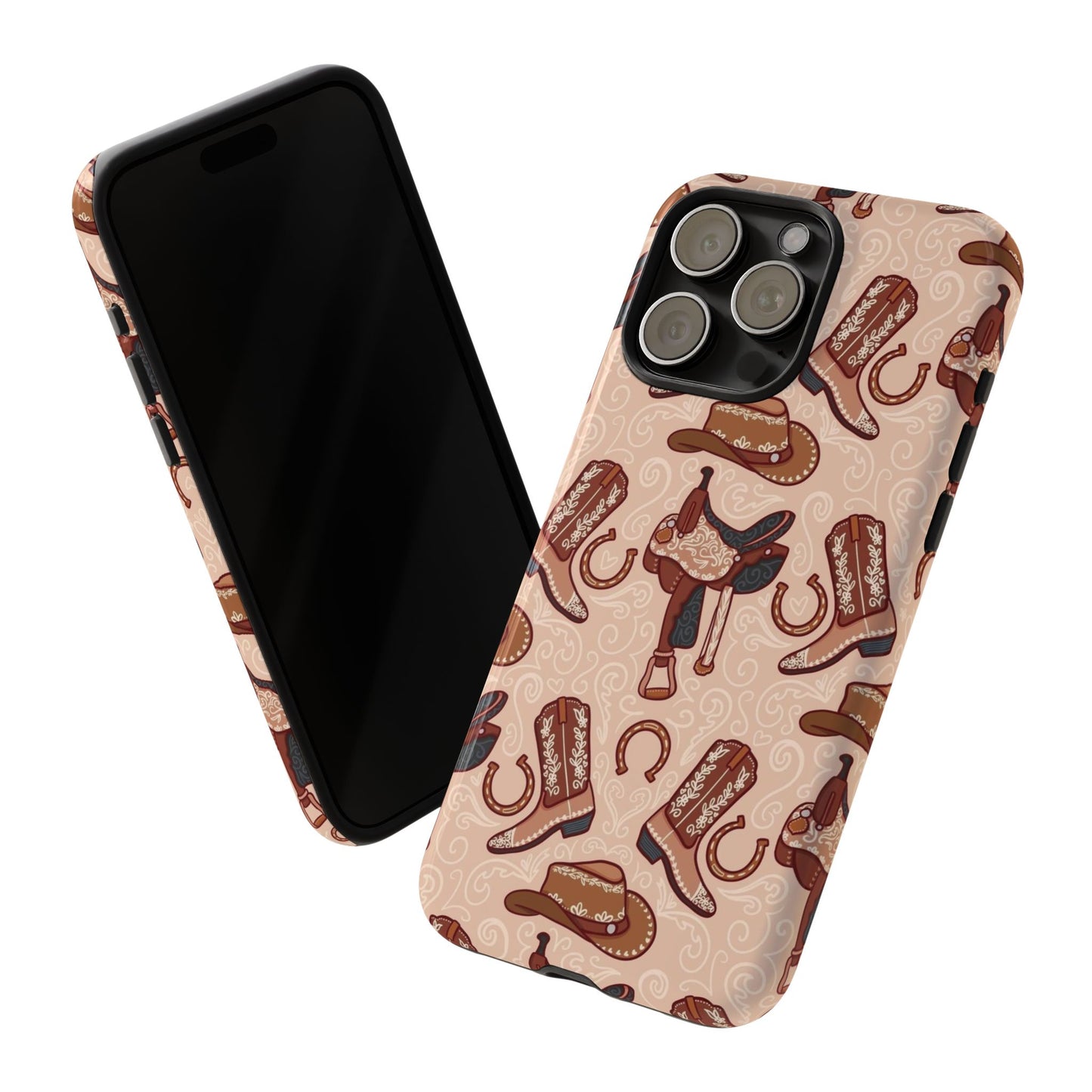 Western Cowboy Tough Phone Case