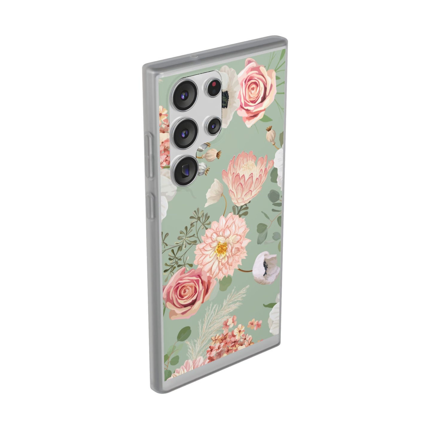 Pastel Floral Flexi Cases