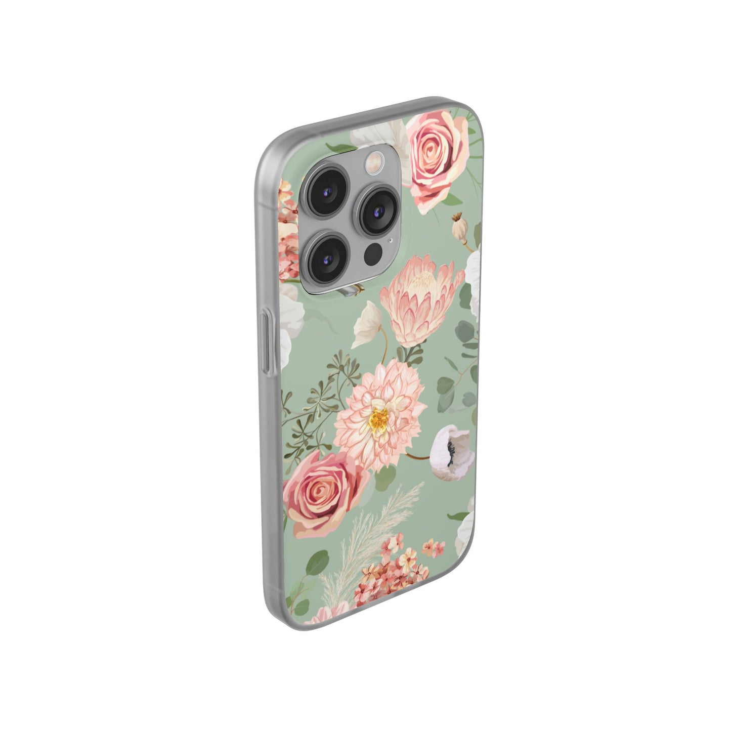 Pastel Floral Flexi Cases