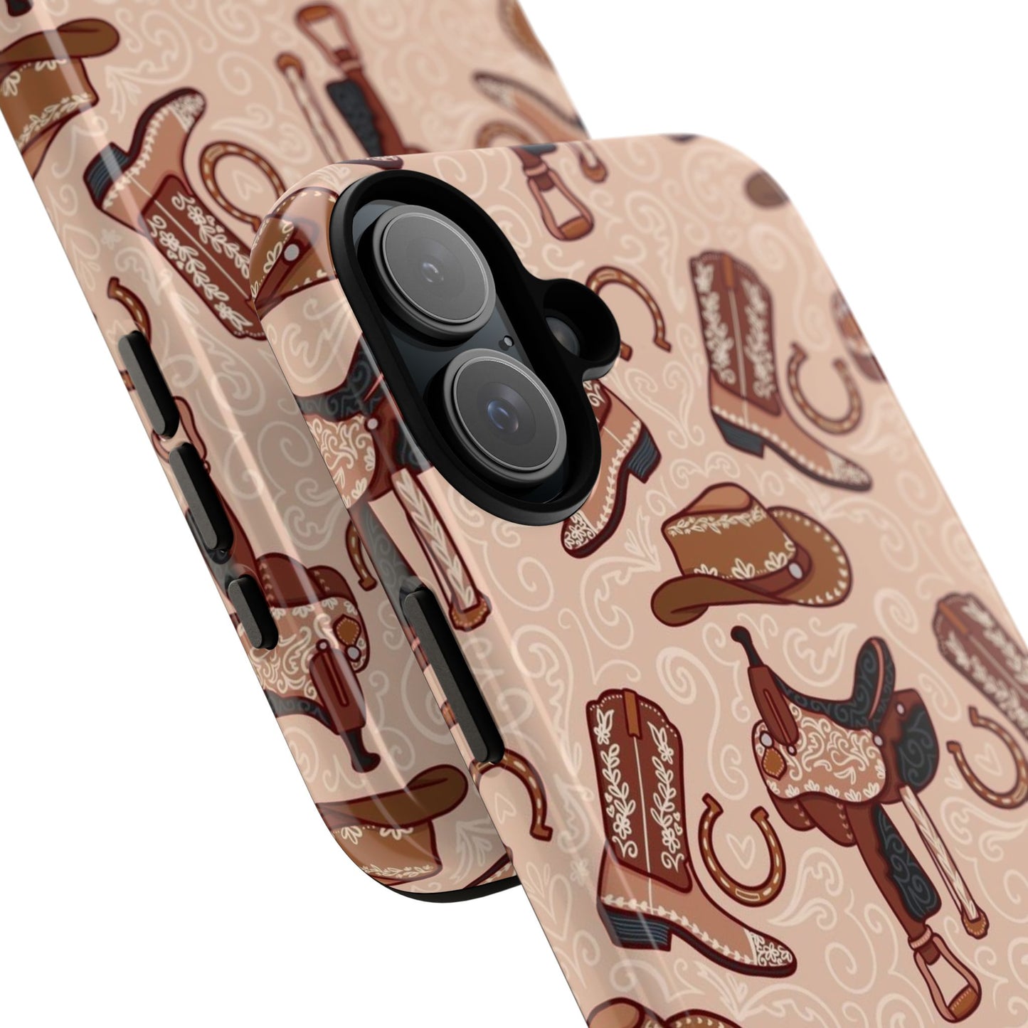 Western Cowboy Tough Phone Case