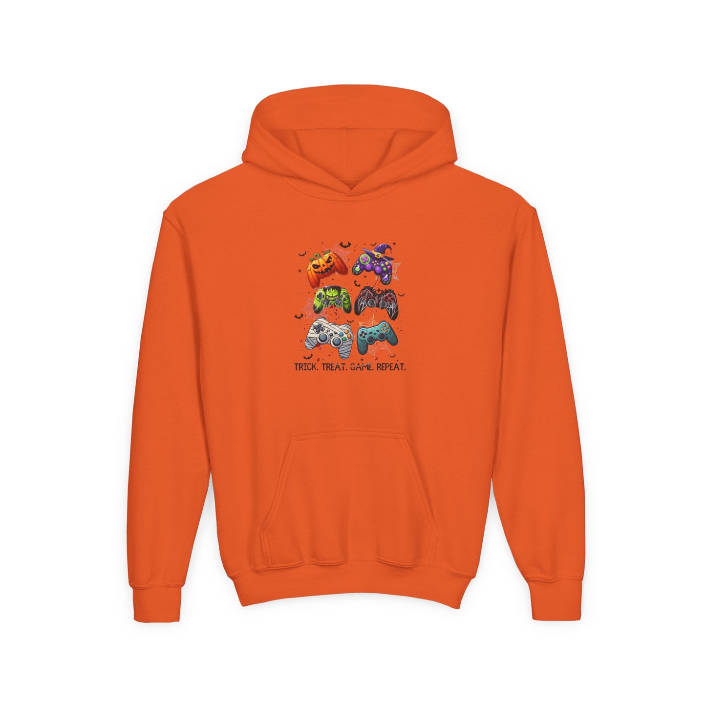 Trick. Treat. Game. Repeat Youth Hoodie
