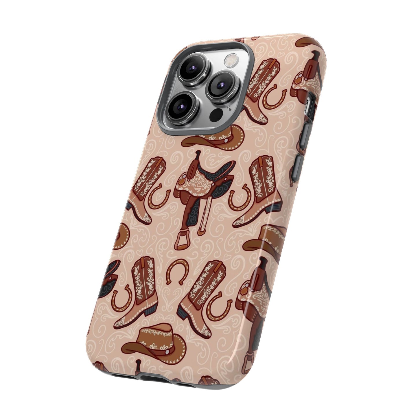 Western Cowboy Tough Phone Case