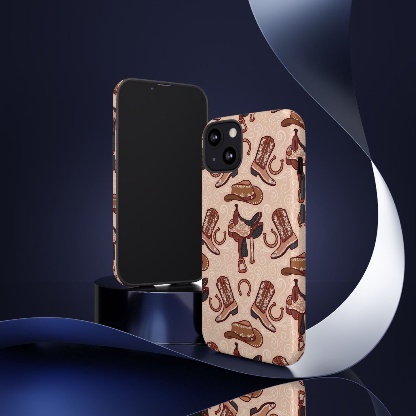 Western Cowboy Tough Phone Case