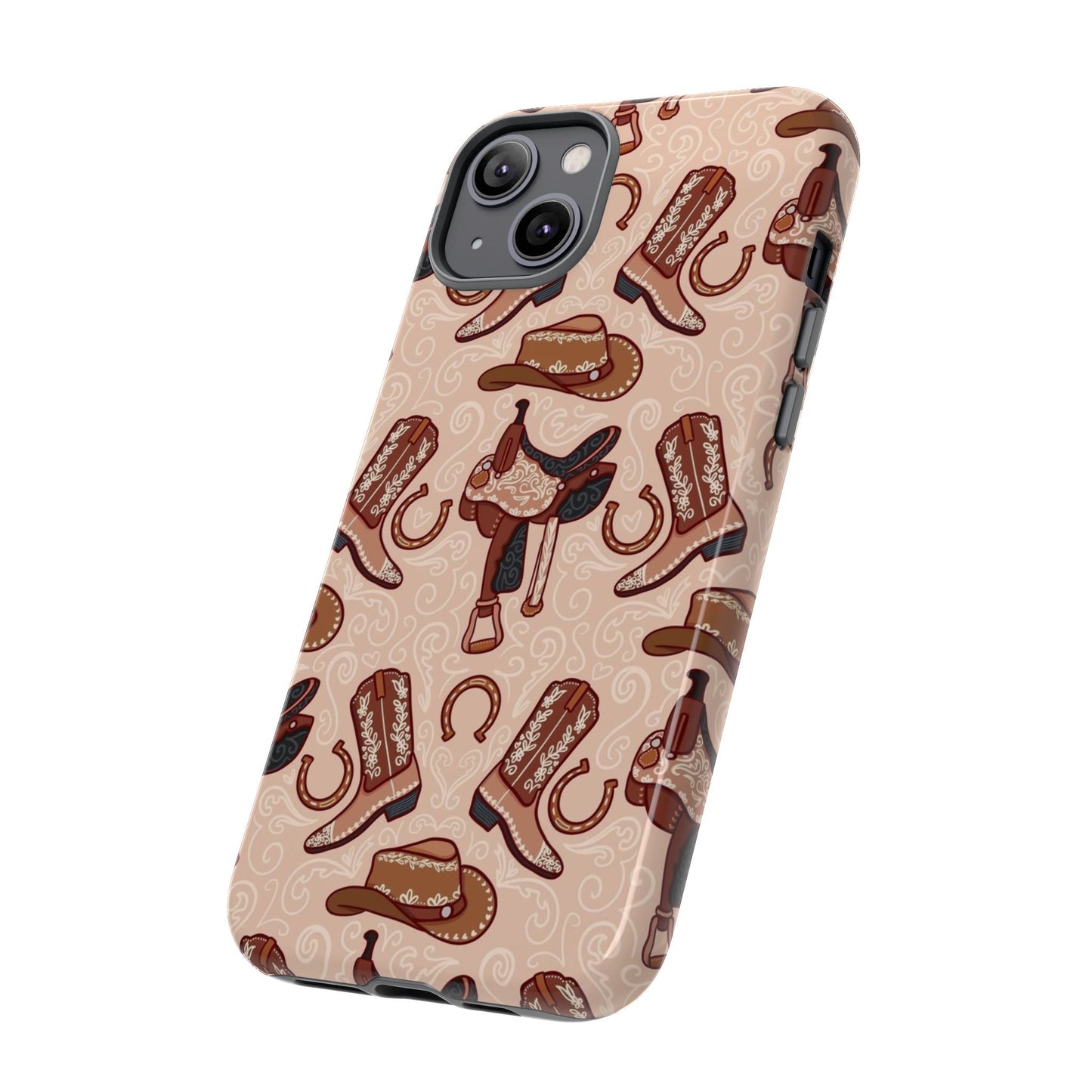 Western Cowboy Tough Phone Case