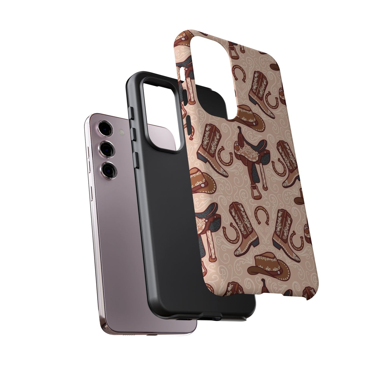 Western Cowboy Tough Phone Case