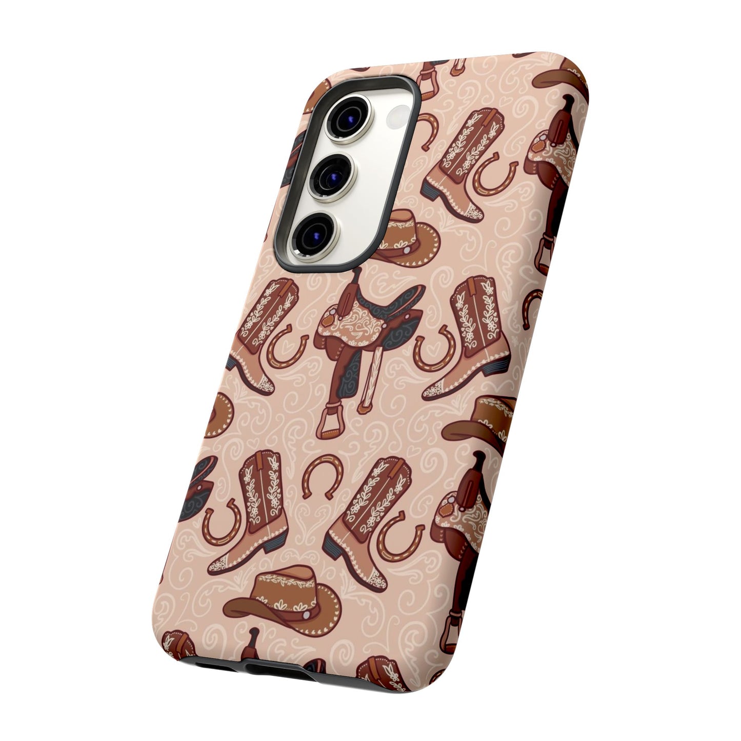 Western Cowboy Tough Phone Case