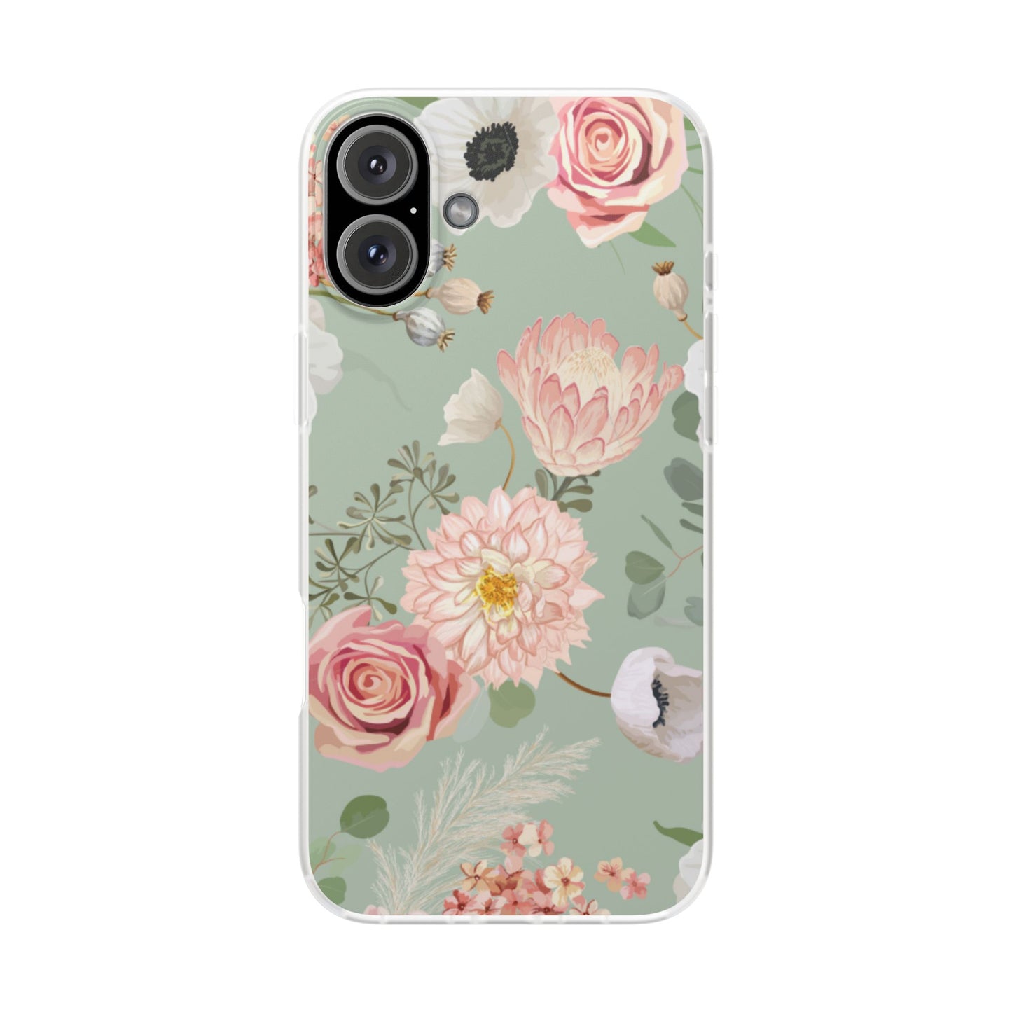 Pastel Floral Flexi Cases