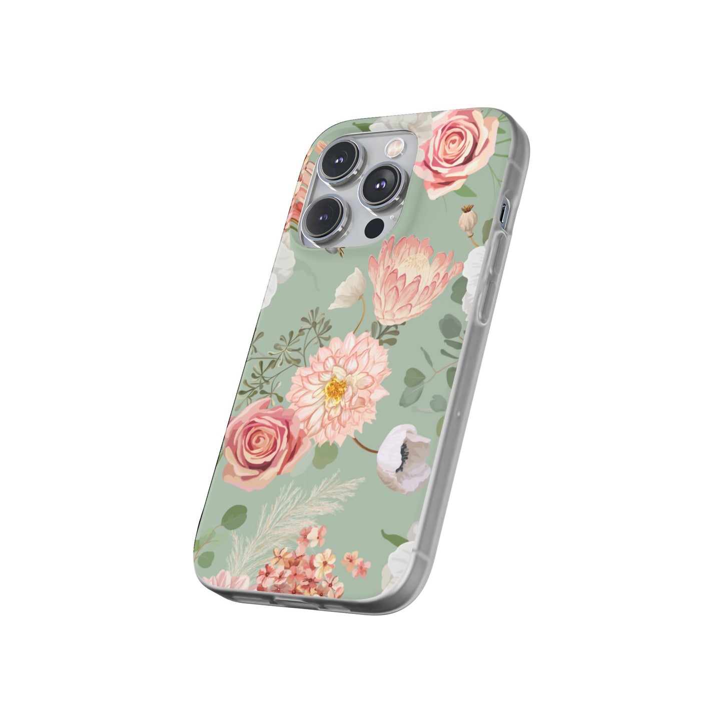 Pastel Floral Flexi Cases