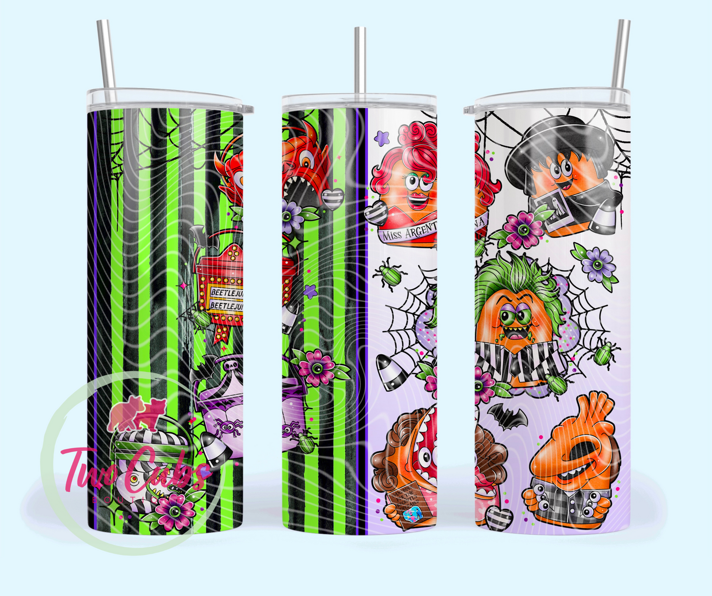 Beetlejuice Nugget Tumbler