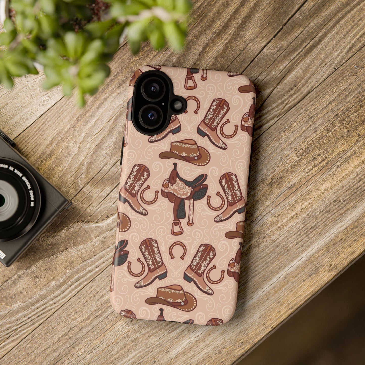 Western Cowboy Tough Phone Case