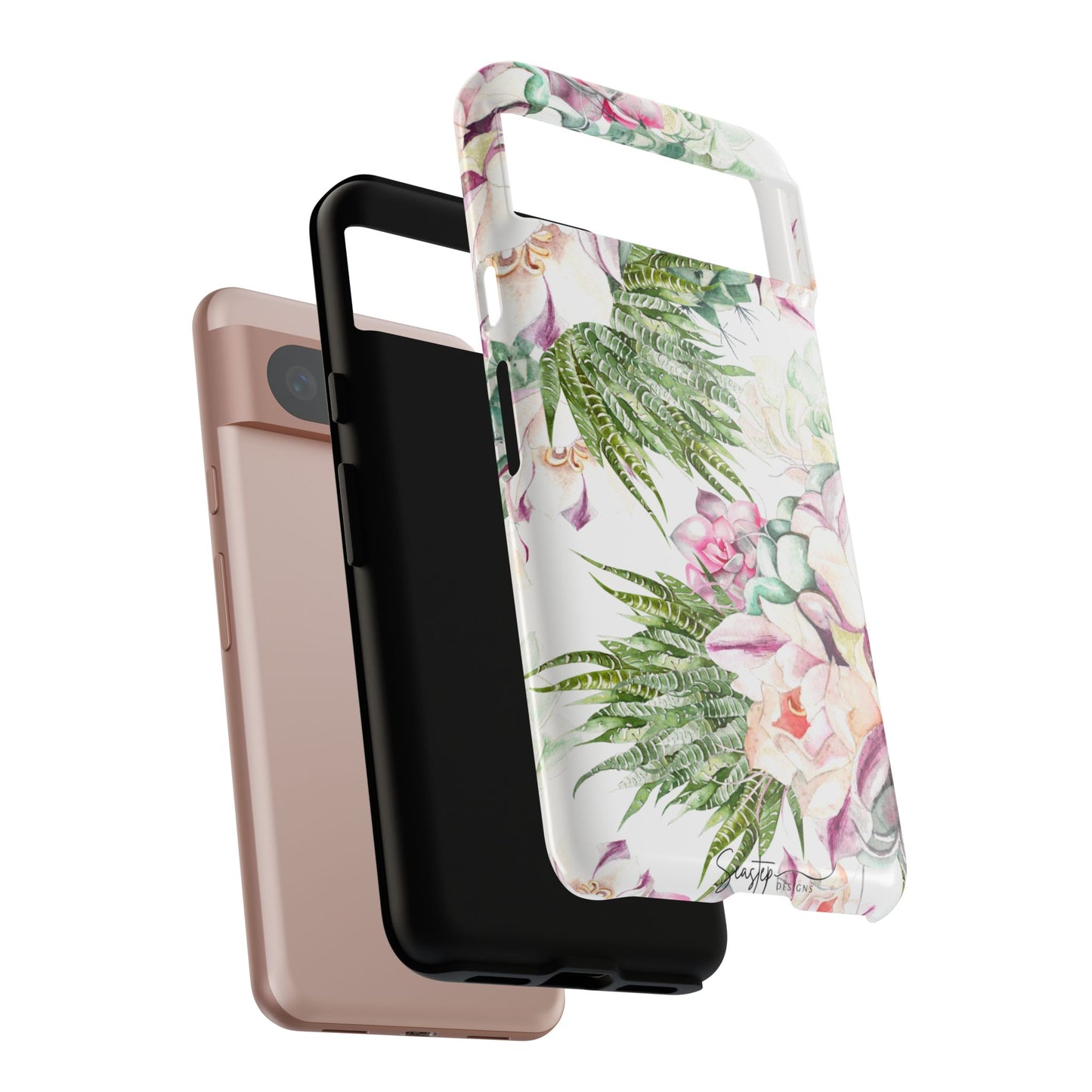 Succulent Floral Tough Phone Case