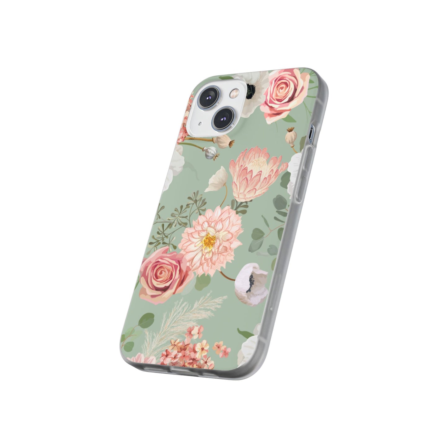 Pastel Floral Flexi Cases