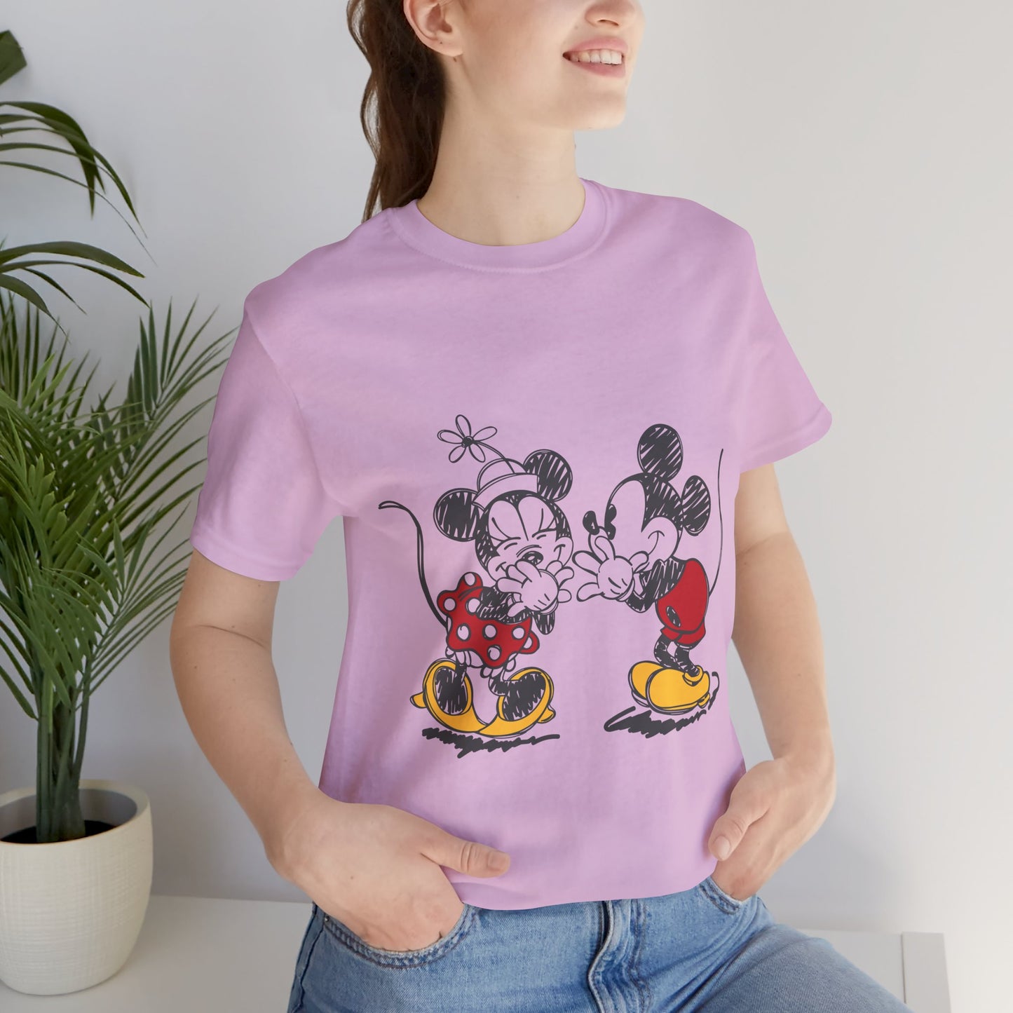 Vintage Disney Mickey & Minnie Love Tee