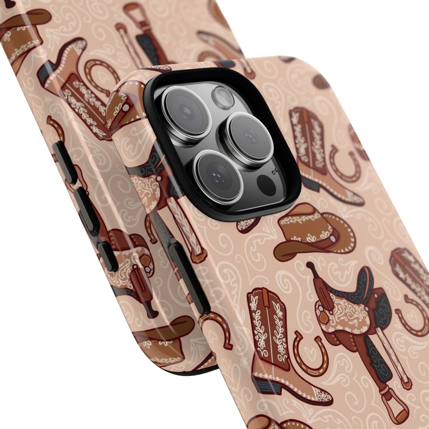 Western Cowboy Tough Phone Case