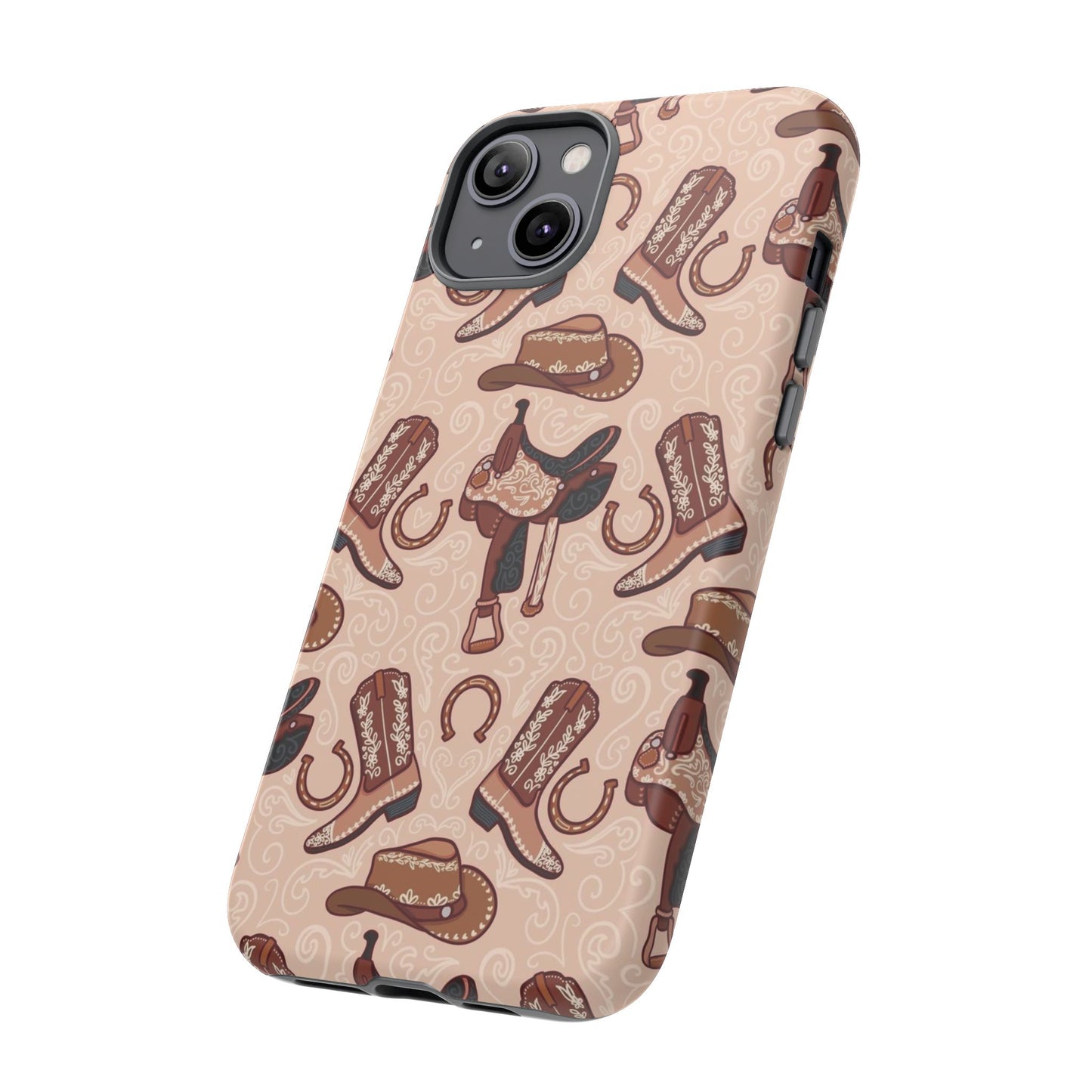 Western Cowboy Tough Phone Case