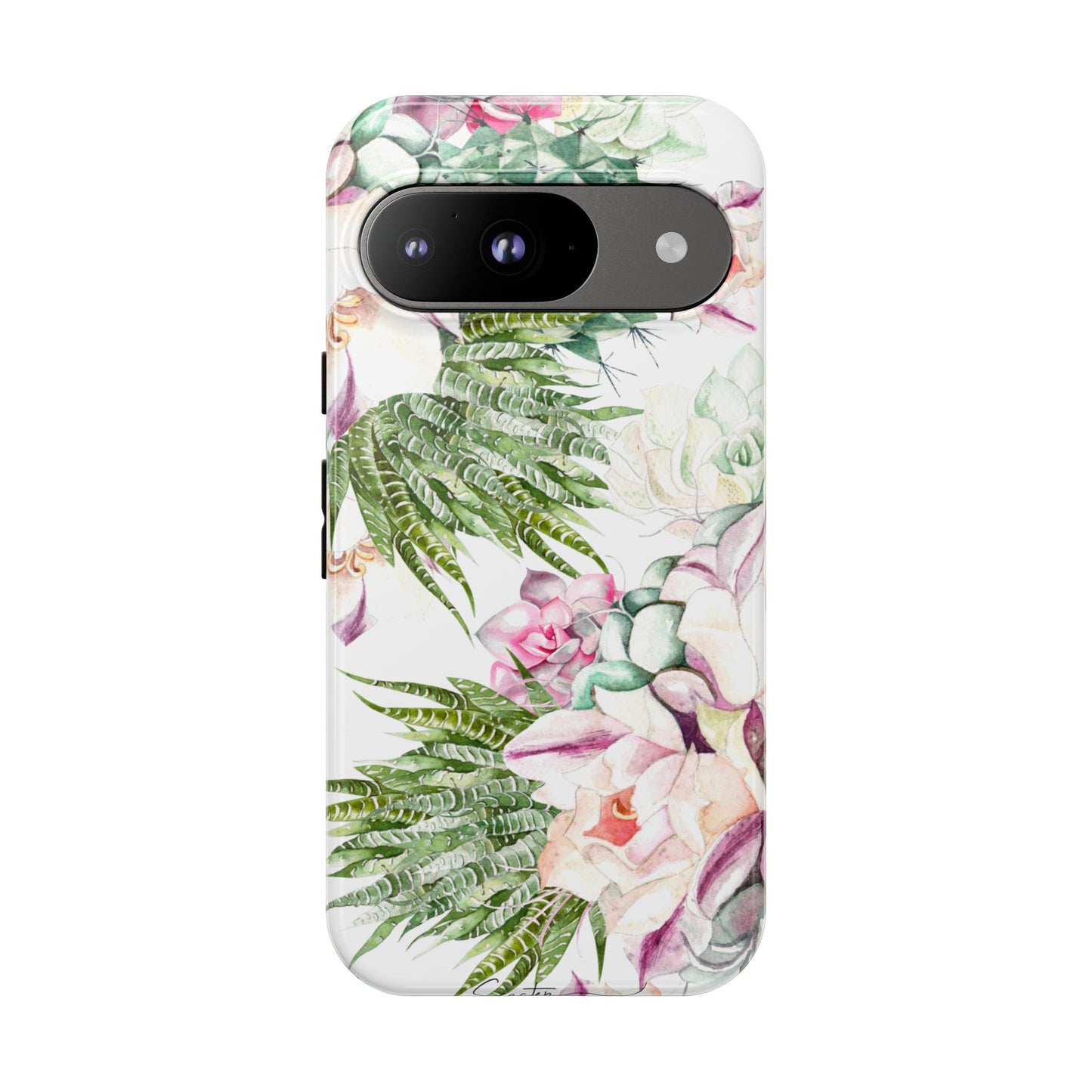 Succulent Floral Tough Phone Case