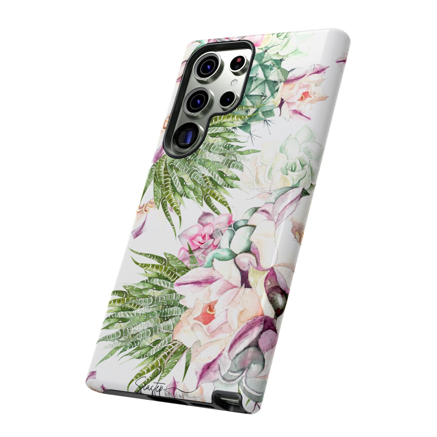 Succulent Floral Tough Phone Case