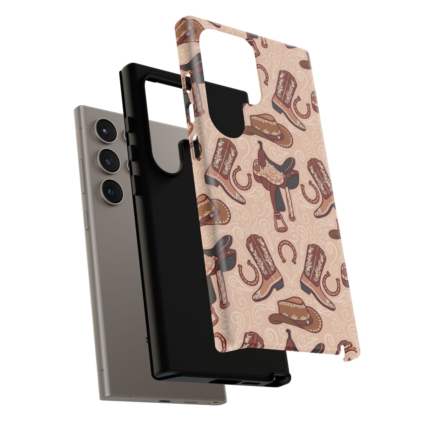Western Cowboy Tough Phone Case