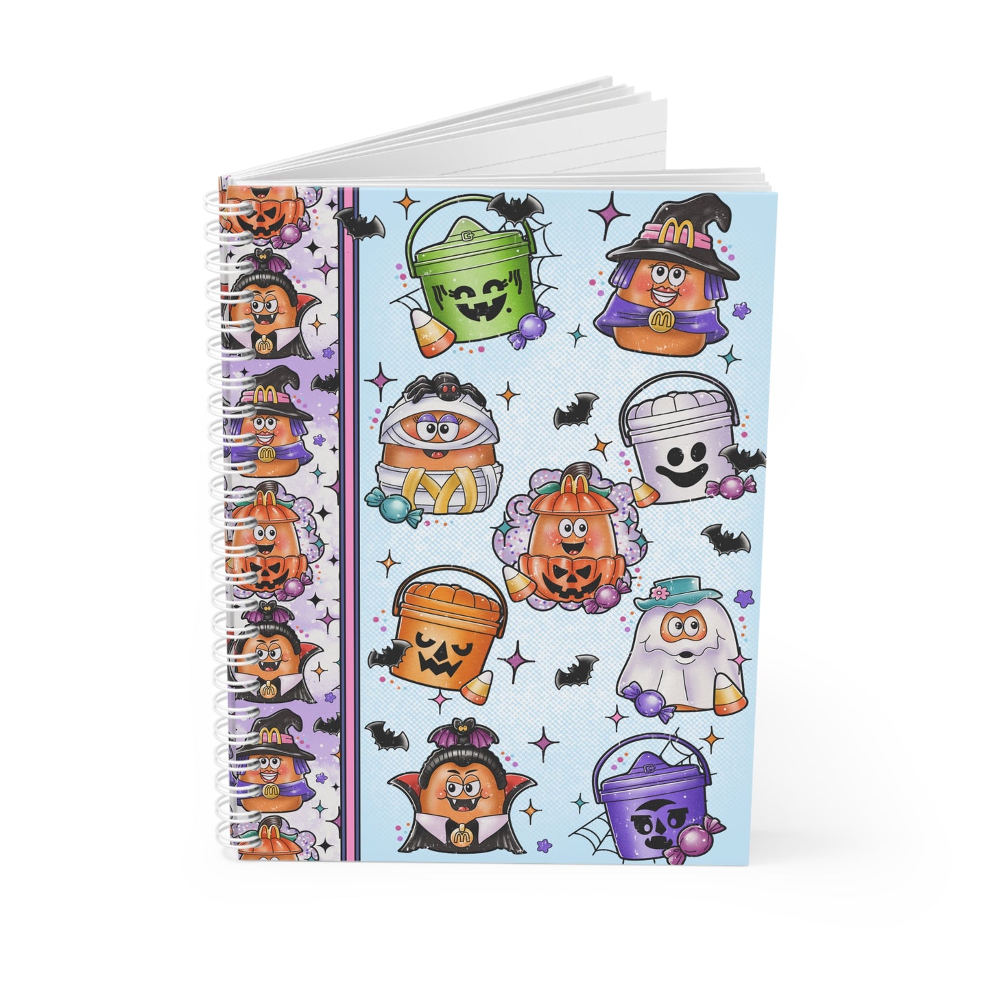 90's Nugget Halloween Spiral Notebook