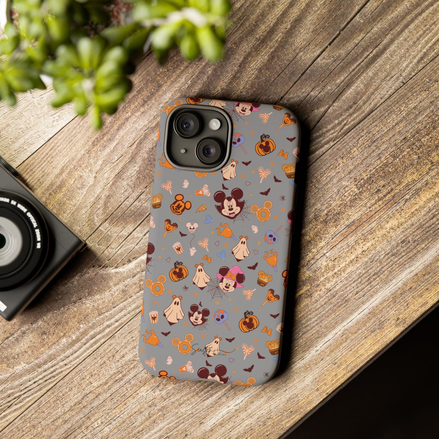 Spooky Mickey and Treats Phone Case
