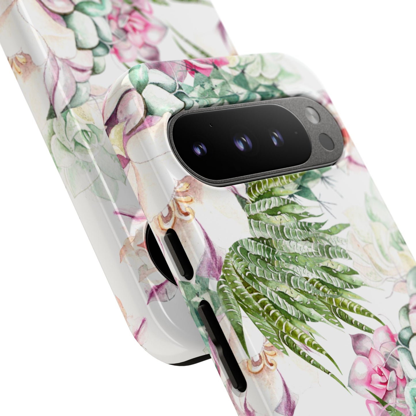 Succulent Floral Tough Phone Case