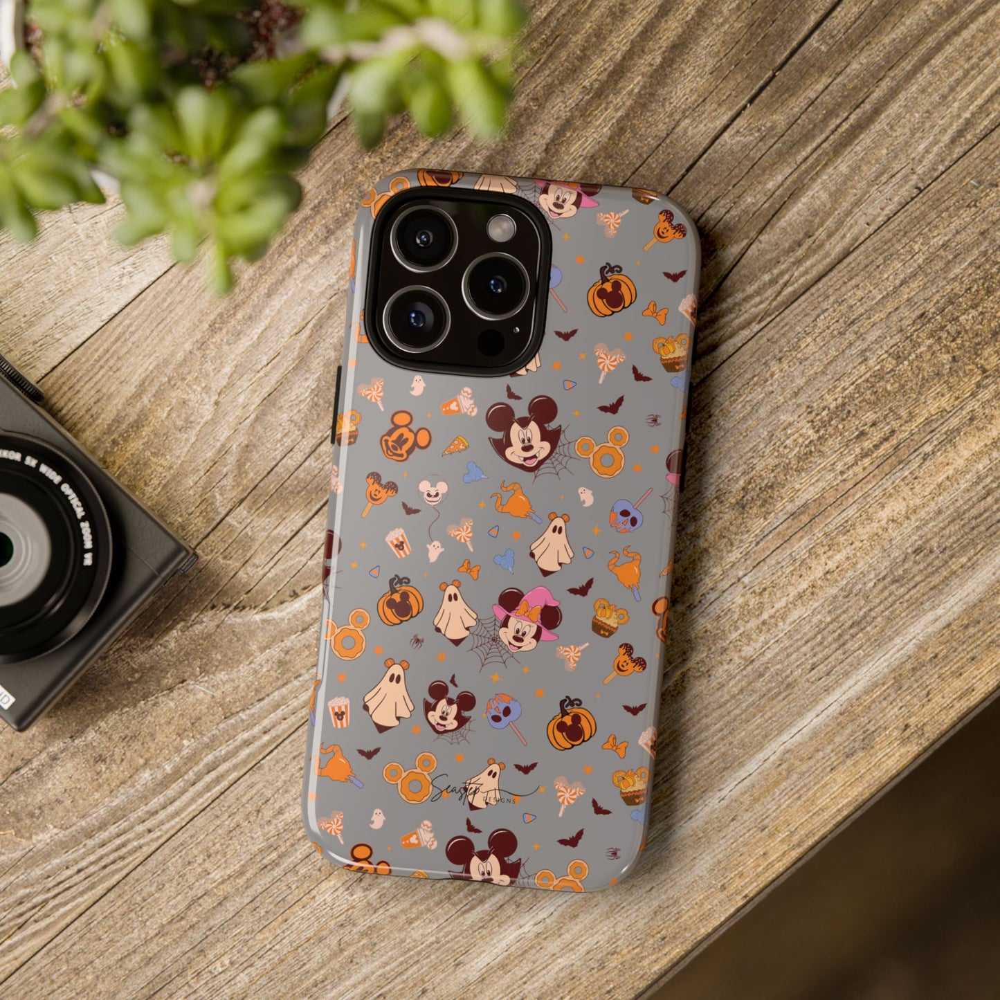 Spooky Mickey and Treats Phone Case