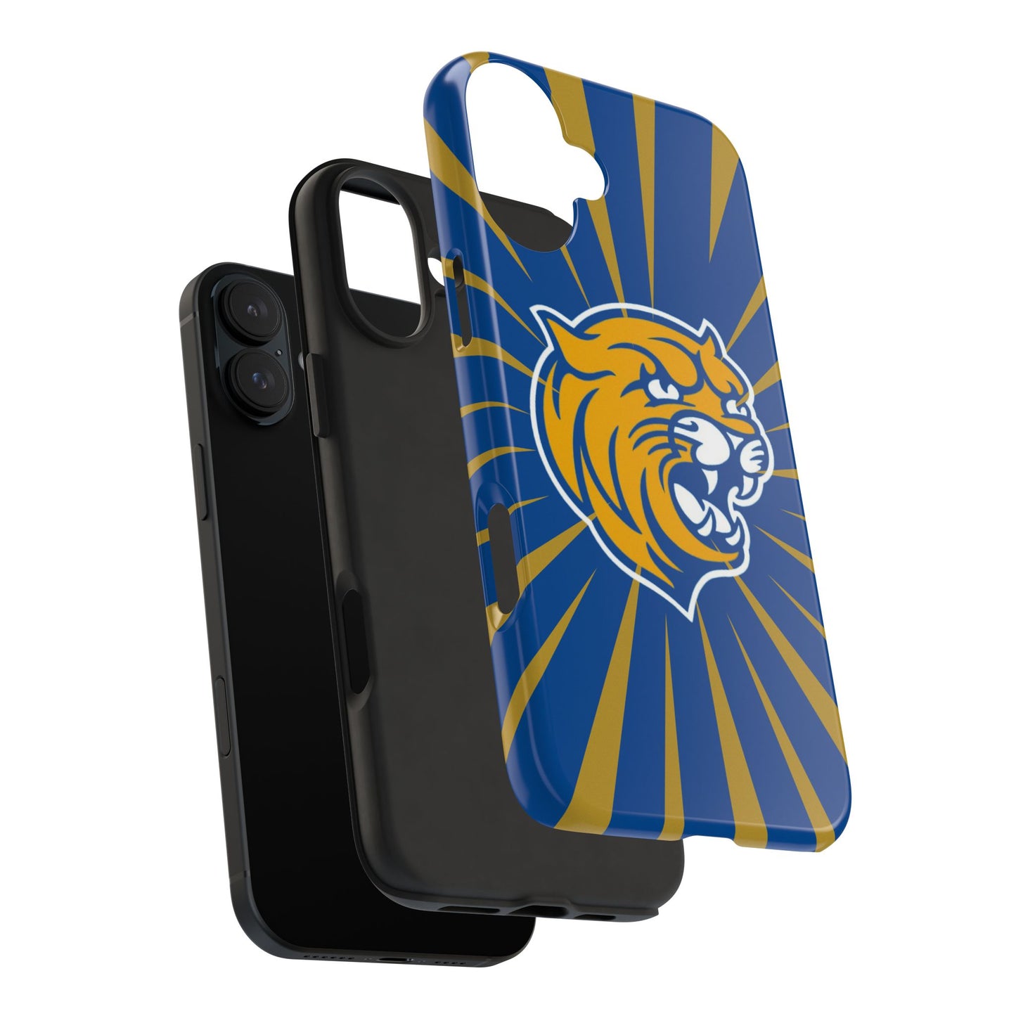 Navy Gold Wildcats Tough Phone Cases