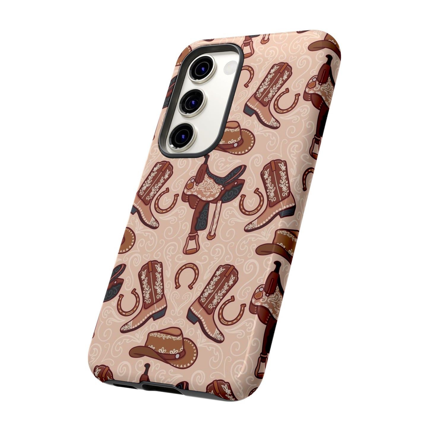 Western Cowboy Tough Phone Case