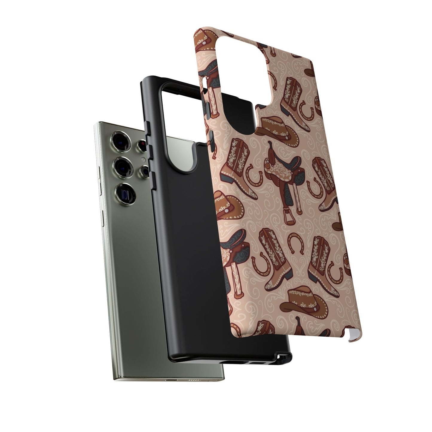 Western Cowboy Tough Phone Case