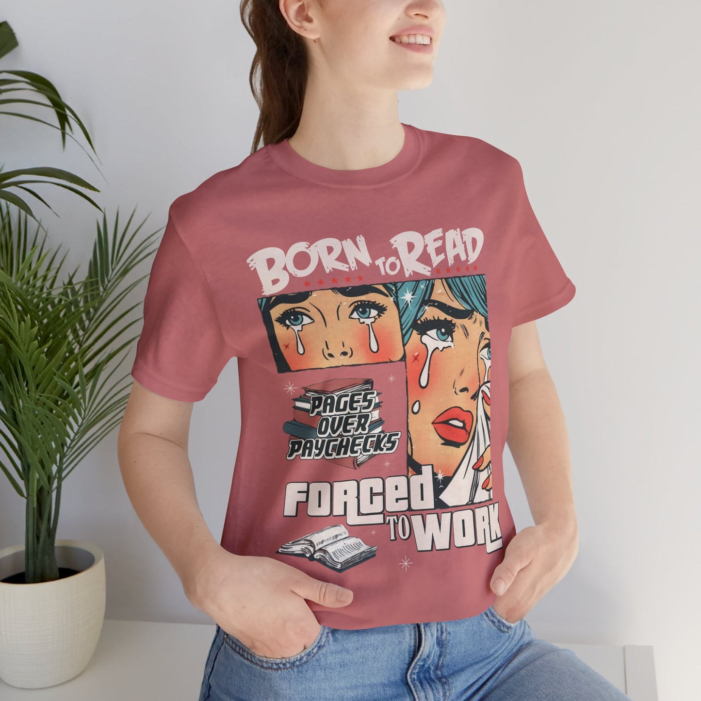 Born to Read Graphic Tee