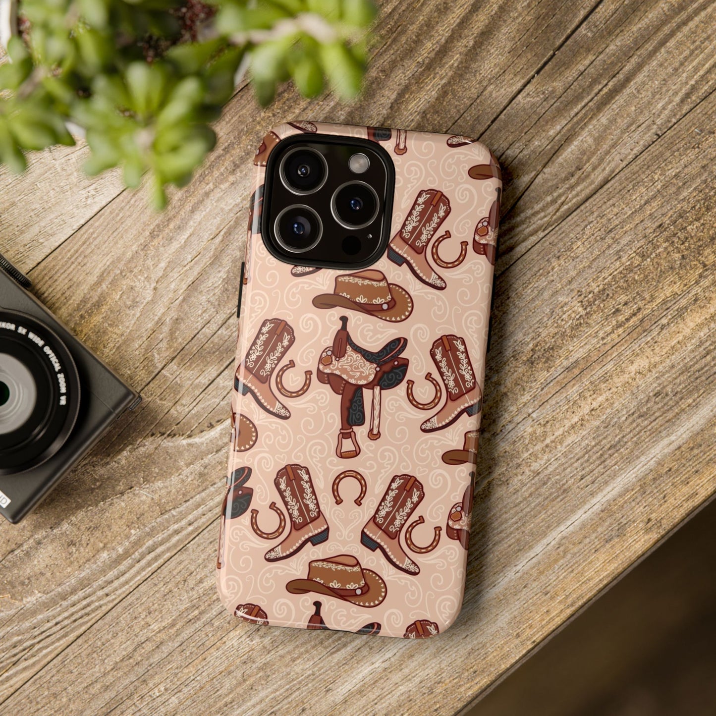 Western Cowboy Tough Phone Case