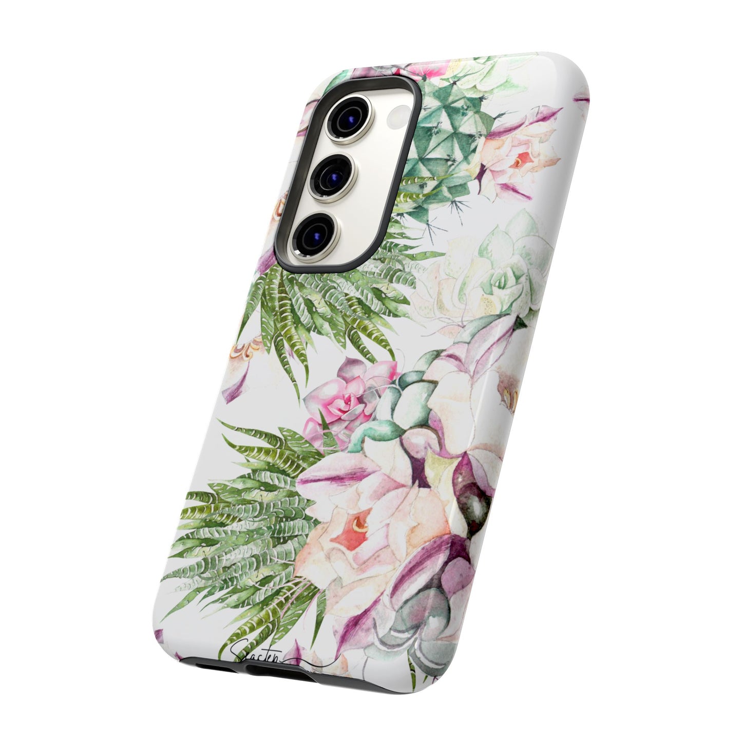 Succulent Floral Tough Phone Case