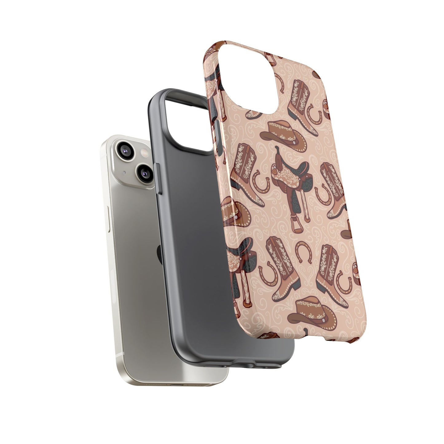 Western Cowboy Tough Phone Case