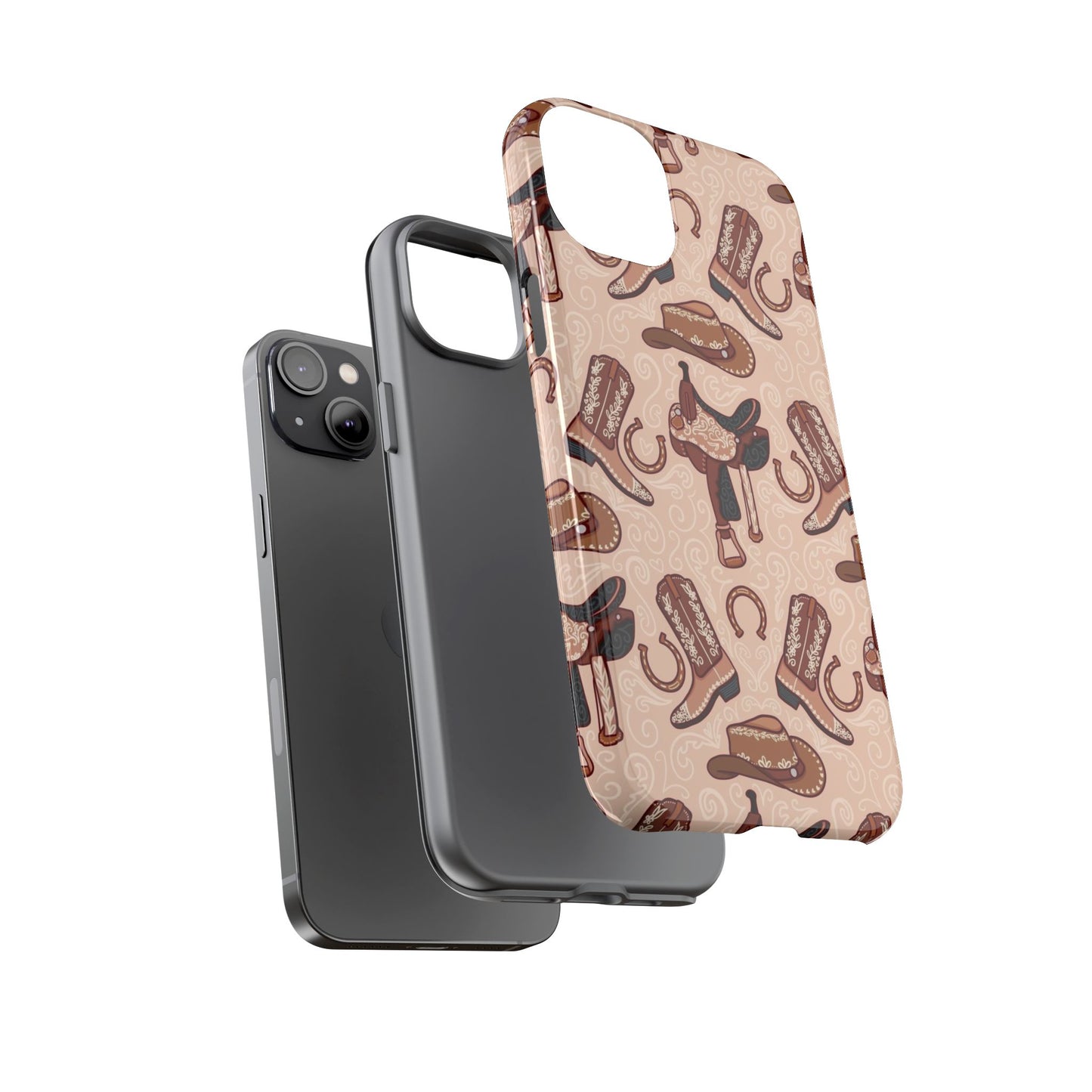 Western Cowboy Tough Phone Case