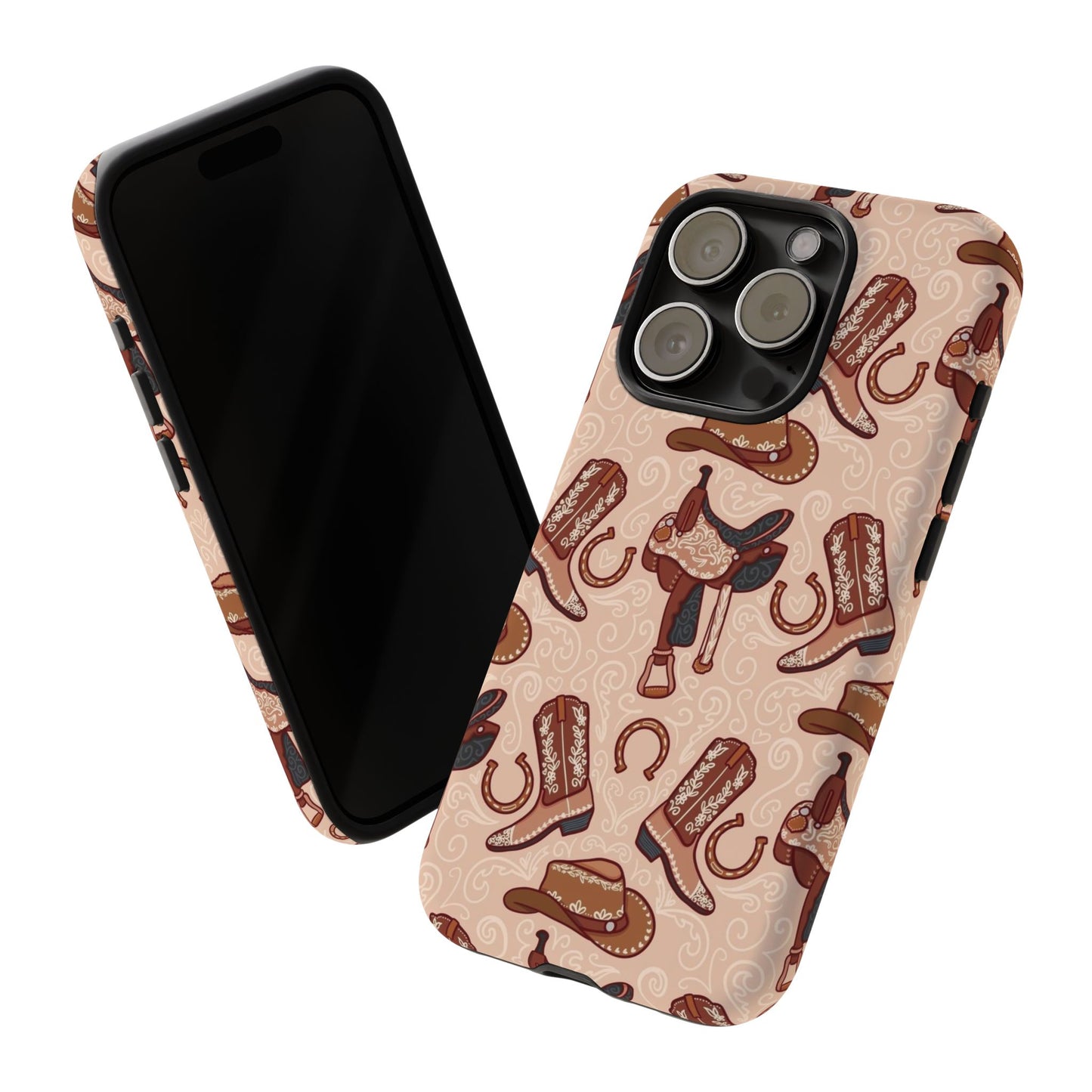 Western Cowboy Tough Phone Case