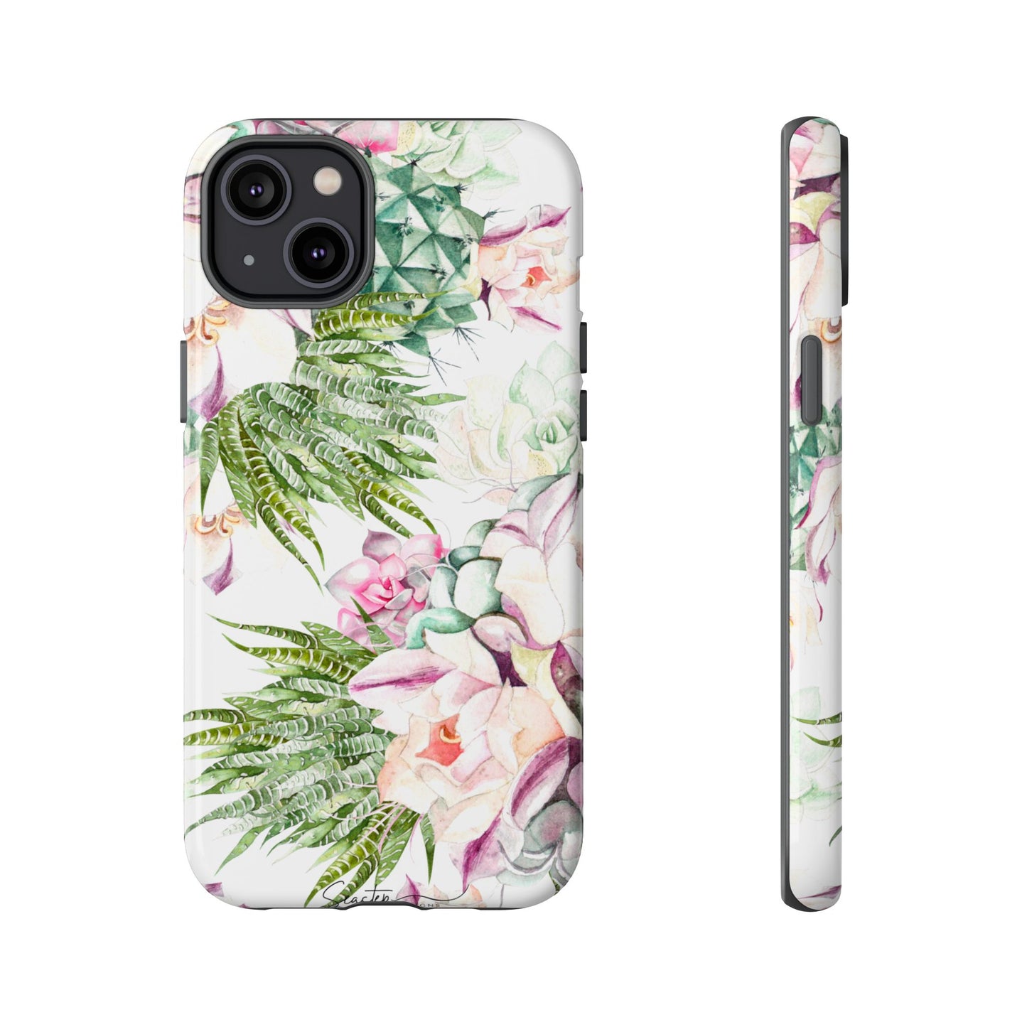 Succulent Floral Tough Phone Case