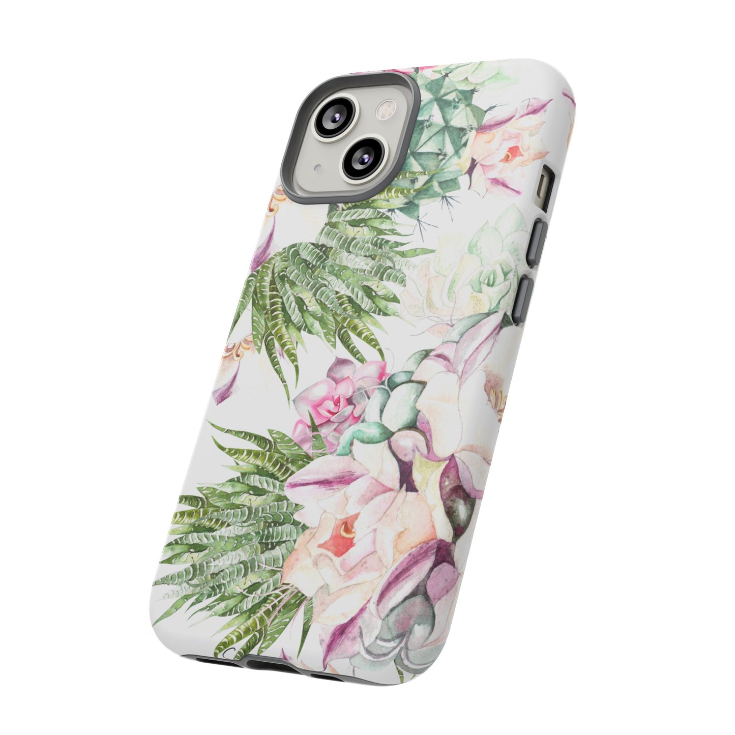 Succulent Floral Tough Phone Case