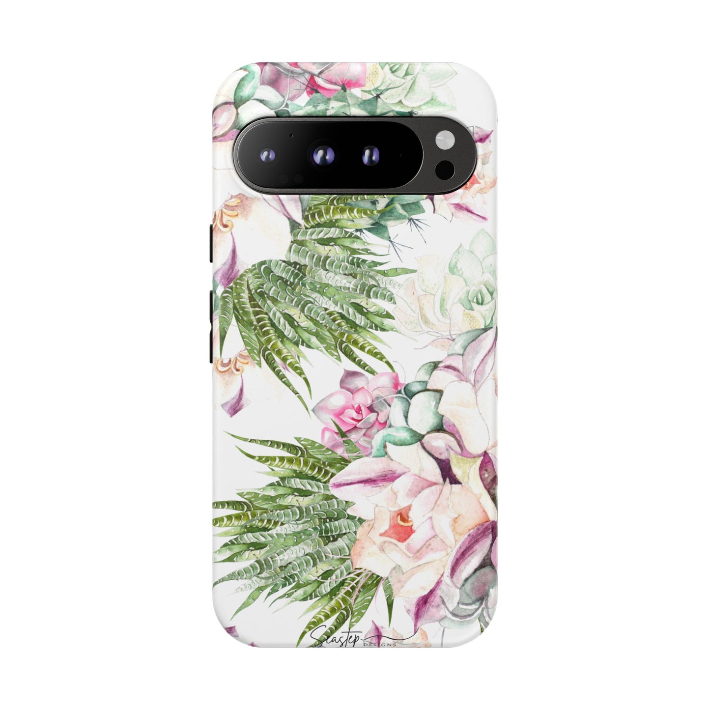Succulent Floral Tough Phone Case