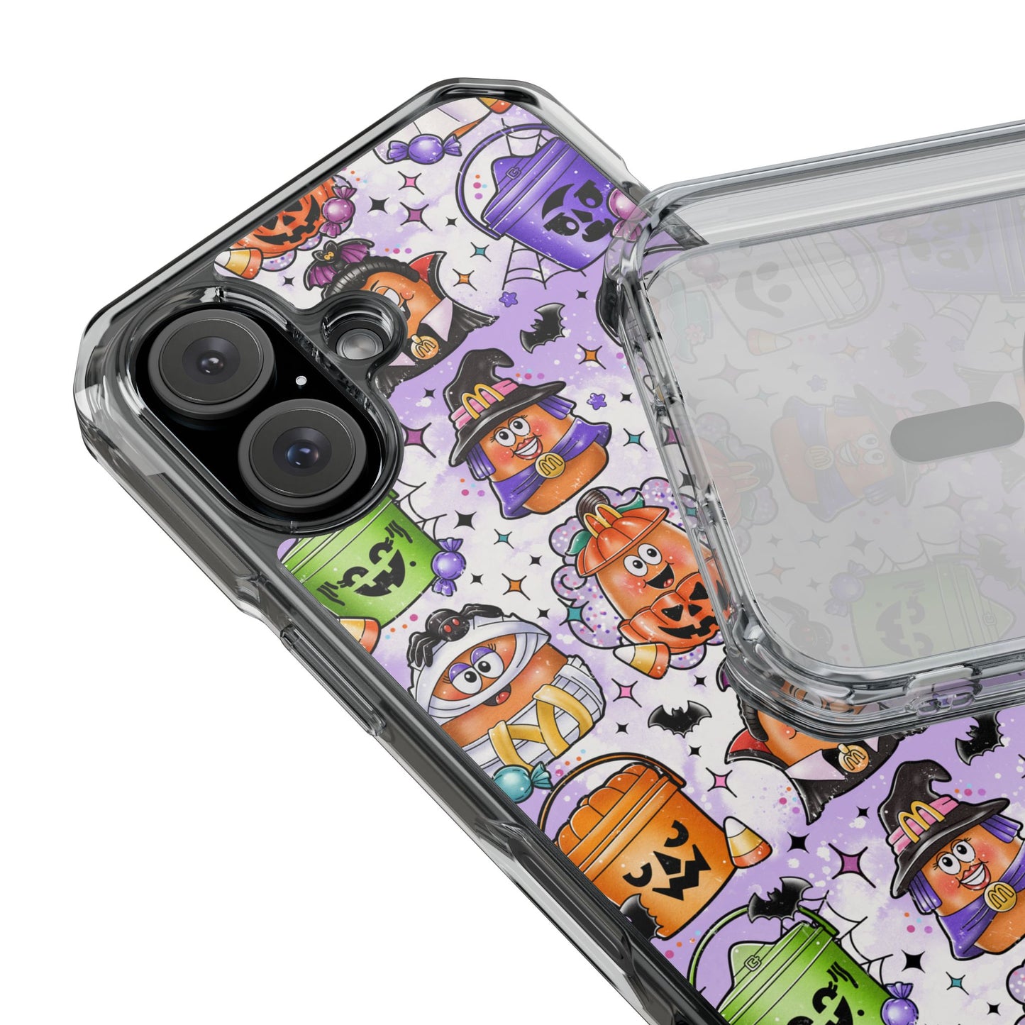 90's Halloween Nuggets Magnetic Clear Impact Cases