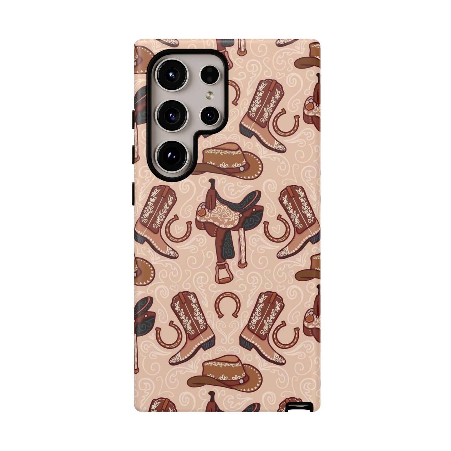 Western Cowboy Tough Phone Case