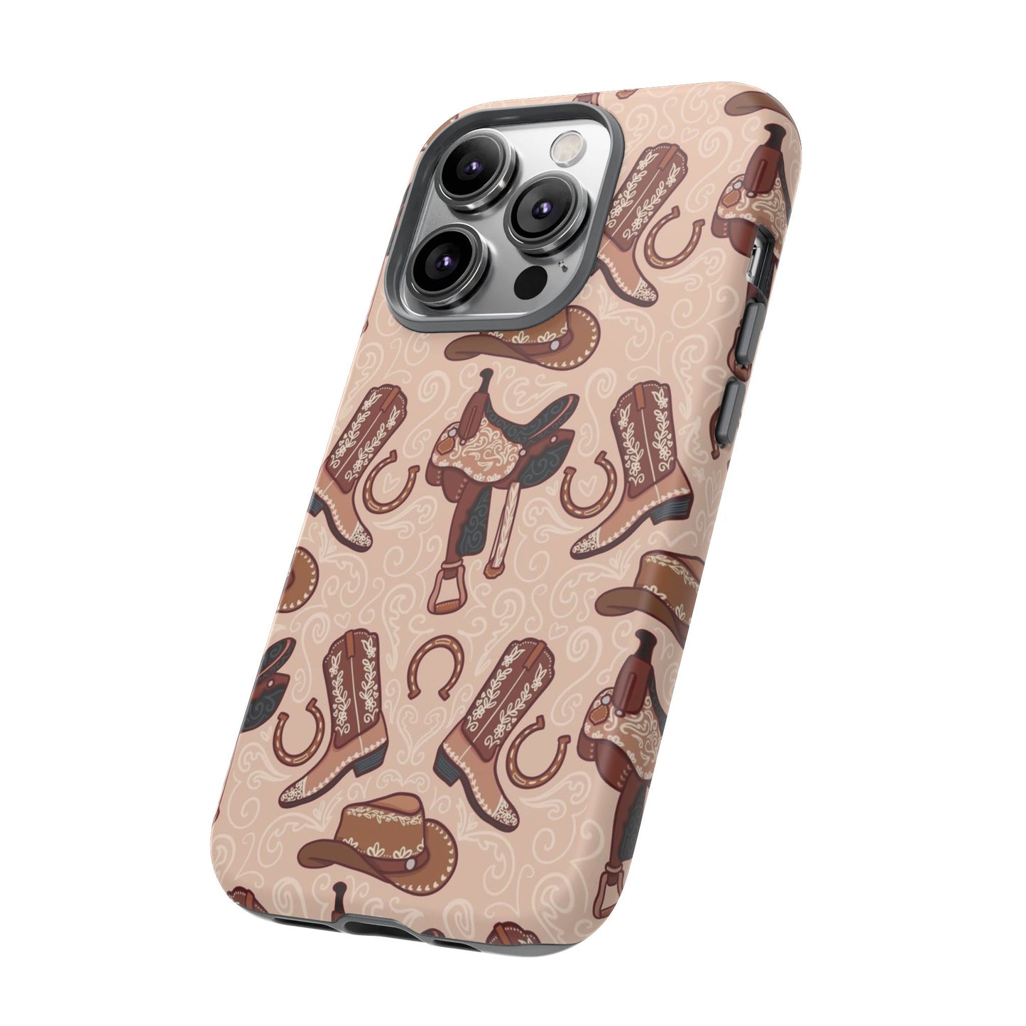 Western Cowboy Tough Phone Case